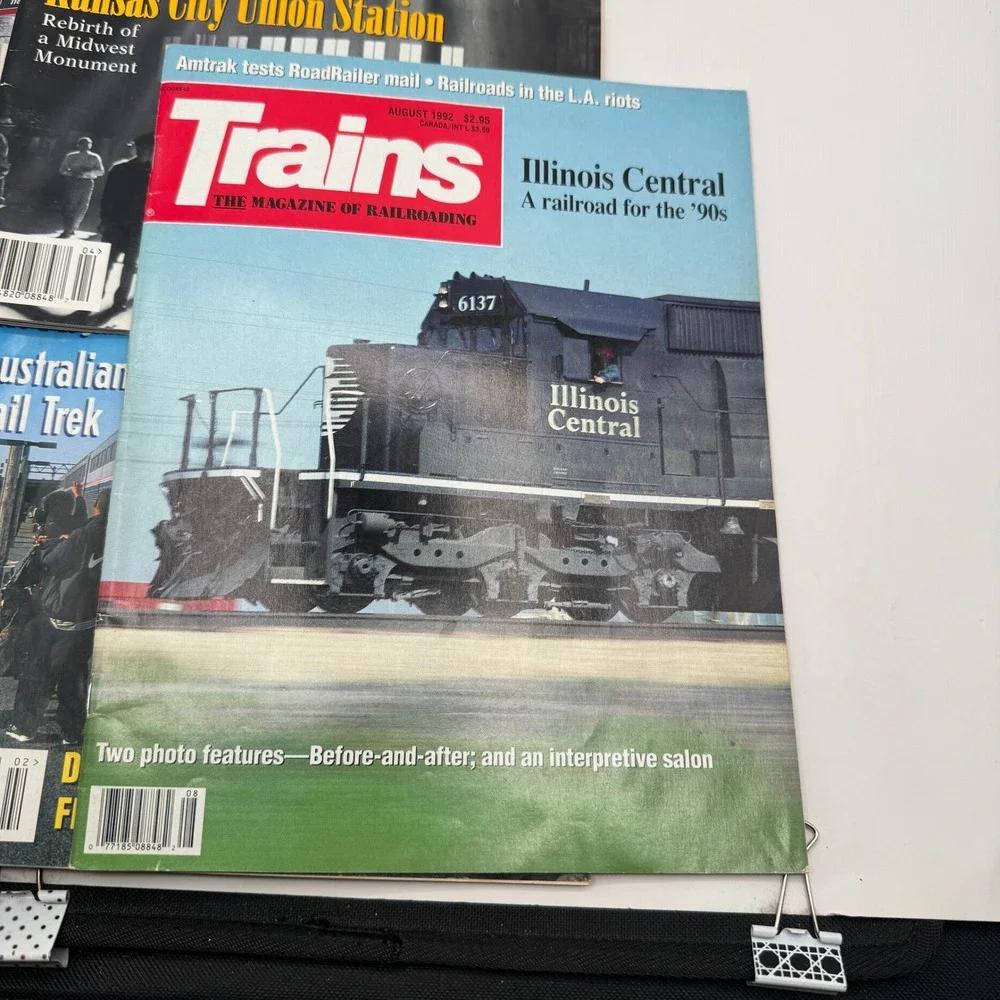 Trains Magazine collection vintage